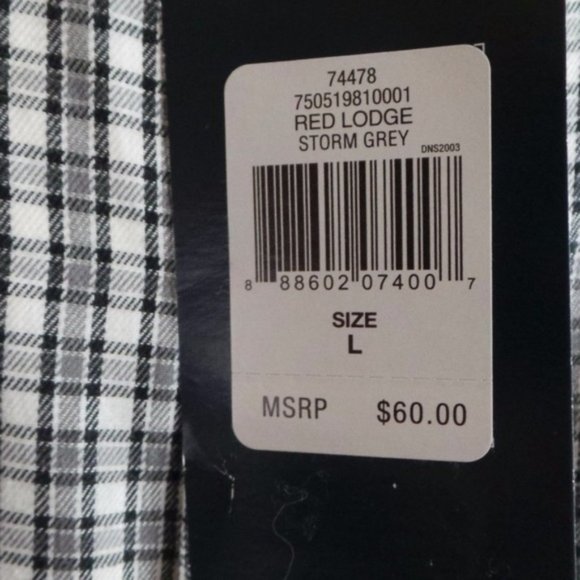 NWT Chaps Classic Fit Checked Twill Casual Button down shirt Tag XL - Picture 9 of 11